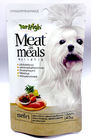 ماتي Whiet 45 غرام زيبلوك الحقيبة البلاستيكية الحقائب التعبئة والتغليف للحيوانات الأليفة الكلب حقيبة الغذاء مع سحاب
