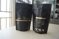 مخصص مطبوعة يقف حقيبة القهوة مع صمام التفريغ / القهوة كيس التعبئة والتغليف الفول