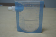 قابلة لإعادة الاستخدام شفاف مزدوج Ziplock BPA الحرة الحقيبة صنبور الغذاء