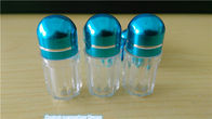 زجاجات حبة صغيرة قابلة لإعادة الاستخدام بلاستيكية صغيرة فارغة حاويات حبوب منع الحمل كبسولة واحدة