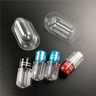 علبة طبية بلاستيكية ذات أسلوب ثمانية أطراف مع فوهة معدنية لأقراص تعزيز الذكور