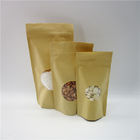 شكل بيضوي مخصص أكياس الورق / مسحوق الأرز مسحوق الحقيبة التعبئة والتغليف