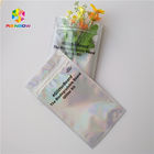 Holographic Cosmetic Packaging Packaging Bag 100 - 160 Micron Thickness Environment Friendly
