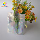 Holographic Cosmetic Packaging Packaging Bag 100 - 160 Micron Thickness Environment Friendly