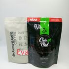 أكياس بلاستيكية فضية الوقوف الحقيبة 500 جرام غير سامة للقهوة مسحوق الشاي التغليف