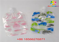 أكياس السوائل القابلة لإعادة الاستخدام ، وحقائب الوقوف مع غطاء Doypack Foil Spout Spout