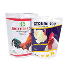تغليف الحقائب البلاستيكية البروتين لامعة الوقوف كيس الطباعة Gravnre لتغذية الدجاج