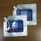 تخزين المواد الغذائية مخصص مطبوعة أكياس بلاستيكية ماء قابلة لإعادة الاستخدام حزم الجليد برودة مع صنبور / كاب