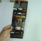 Premier ZEN نفطة حزمة التغليف المعدنية ورقة بطاقة فضية لكبسولة محسن الذكور