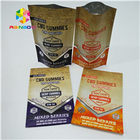 Long Lifespan Foil Pouch Packaging Heat Seal 1 / 8oz 1 / 2oz 1oz 1oz CBD Gummies Bag