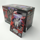 عرف RHINO 96 حبوب منع الحمل حزمة نفطة التغليف 3D عدسي بطاقة صديقة للبيئة