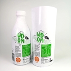 PET / PVC البلاستيك الحرارة يتقلص التفاف التسميات CMYK تخصيص اللون لزجاجة الزجاج