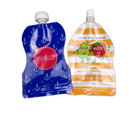 الحقيبة التعبئة والتغليف الملونة القابلة لإعادة الاستخدام مع قفل الرمز البريدي مزدوج لأغذية الأطفال