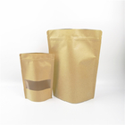 100g 250g مسحوق القهوة CYMK VMPET Kraft Paper Zipper Bag