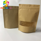 أكياس ورقية Ziplock للطعام قابلة للإغلاق مع حقيبة تغليف صديقة للبيئة للشاي