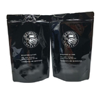 Ziplock Tear Notch Coffee Beans Plastic Pouch Packaging 100g 200g 250g 500g