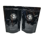 Ziplock Tear Notch Coffee Beans Plastic Pouch Packaging 100g 200g 250g 500g