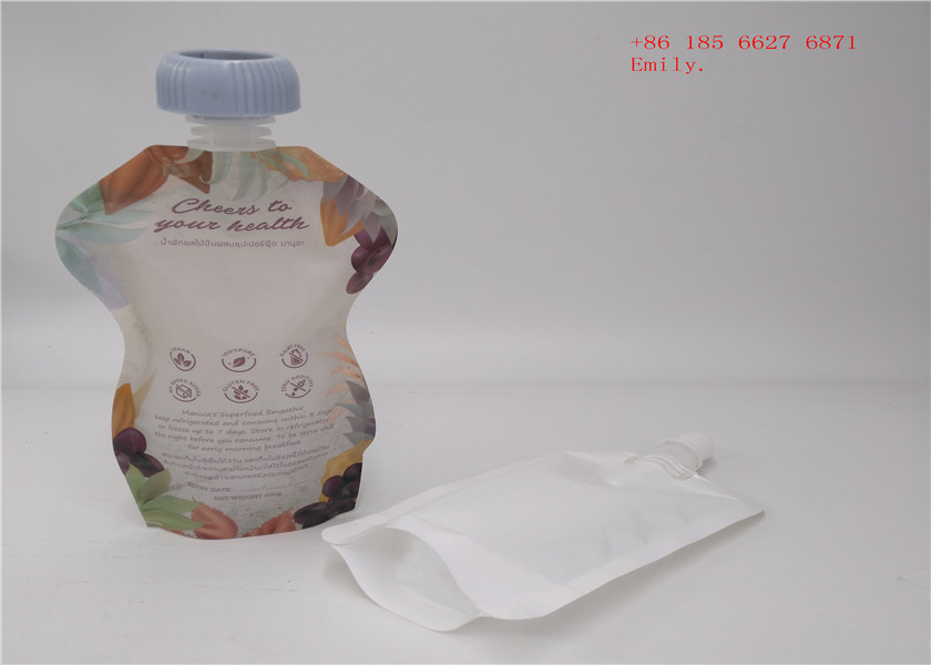 قابل لإعادة الاستخدام صنبور الحقيبة التعبئة والتغليف البلاستيكية ضغط الصف الغذاء لعصير الفاكهة