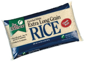 الأرز الأزرق كبير مغلفة الحقائب البلاستيكية التعبئة والتغليف الطباعة المصقولة مخصص