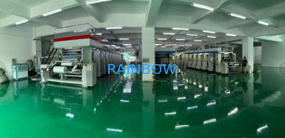 Rainbow packaging co,ltd خط إنتاج المصنع