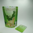 أغلفة تغليف الحقائب البلاستيكية ، زيبر أغذية الحيوانات الأليفة حقيبة للملحق الحيواني