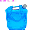التعبئة والتغليف البلاستيكية الرياضة في الهواء الطلق الحقائب ، 3 جالون للطي حقيبة تخزين المياه
