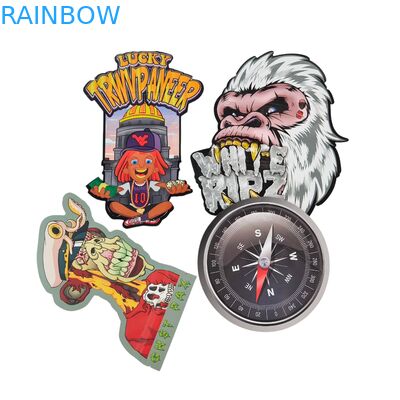 أكلة 3.5 غرام كيس مايلر زيبلوك شكل خاص الحلوى عشب البسكويت العلكة التعبئة