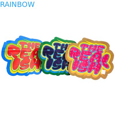 3.5 غرام 7 غرام 14 غرام حقيبة مايلر زيبلوك طعام الألمنيوم الصلبة ضد الأطفال للكعك