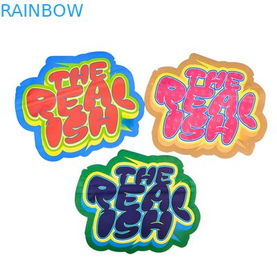 3.5 غرام 7 غرام 14 غرام حقيبة مايلر زيبلوك طعام الألمنيوم الصلبة ضد الأطفال للكعك