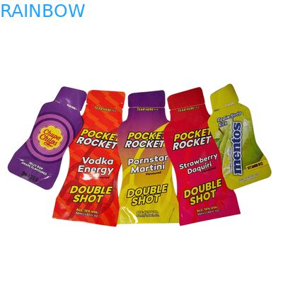 حقيبة مايلر ثلاثية الأبعاد مطبوعة حسب الطلب عبوة قابلة لإعادة الإغلاق قابلة للتحلل الحيوي لأكياس الوجبات الخفيفة