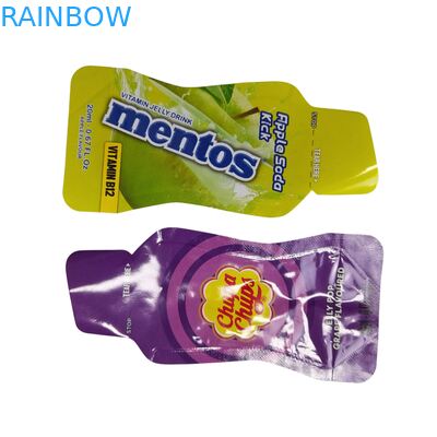 حقيبة مايلر ثلاثية الأبعاد مطبوعة حسب الطلب عبوة قابلة لإعادة الإغلاق قابلة للتحلل الحيوي لأكياس الوجبات الخفيفة