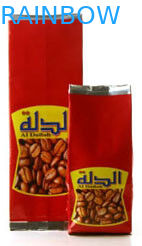 الساخنة مبيعا مخصصة الشاي / القهوة التعبئة والتغليف مع الشق المسيل للدموع