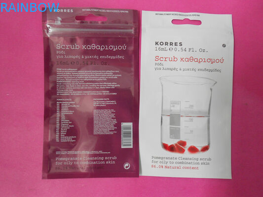 حقيبة تغليف مستحضرات التجميل شقة مخصصة مع الحيوانات الأليفة / AL / PE ، OPP / AL / PE