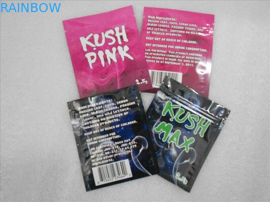 ماء - برهان 100 ميكرون PET / VMPET / PE تغليف البخور العشبية