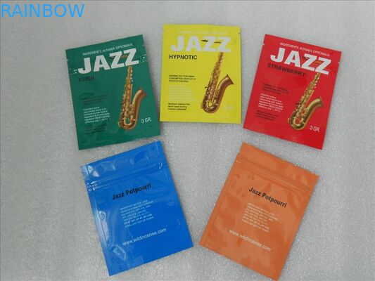 PET / VMPET / PE حقيبة التعبئة والتغليف البخور العشبية مع CMRK أو الطباعة بانتون