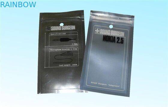 شقة / الوقوف احباط كيس التغليف PPET / AL / PE لمجموعة مستحضرات التجميل