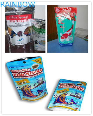 أوكسو - التعبئة والتغليف وجبة خفيفة وجبة خفيفة التعبئة والتغليف ، 100 ٪ إعادة تدوير أغذية الحيوانات الأليفة سستة أكياس مايلر الغذائية