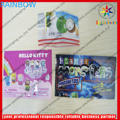 PET الحرارة الحساسة تقليص كم الطباعة المياه واقية للحليب