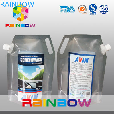 3L المياه برهان شفاف أو الطباعة الوقوف الحقيبة صنبور زجاجة السائل حقيبة