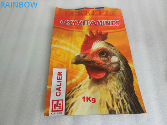 ماء PET / AL / PE أغذية الحيوانات الأليفة حقيبة زيت مقاومة للدجاج