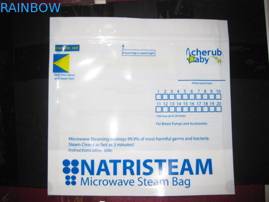 ارتفاع درجة حرارة فراغ ختم أكياس الغذاء ميكرورافابل 100 - 120 ميكرون