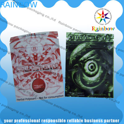 احباط الالومنيوم الحقائب البلاستيكية التعبئة والتغليف مع ثلاثة الجانب مختومة