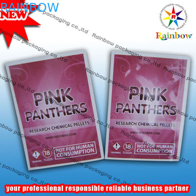 تخصيص ثلاثة الجانب ختم كيس تغليف مستحضرات التجميل في المواد مغلفة