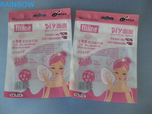 كيس التغليف كوميستيك برهان مع Ziplock و Buttom مجمعة