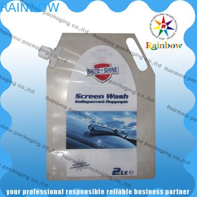 واضح الحيوانات الأليفة صنبور الحقيبة التعبئة والتغليف مع هانغ هول للمشروبات الغازية