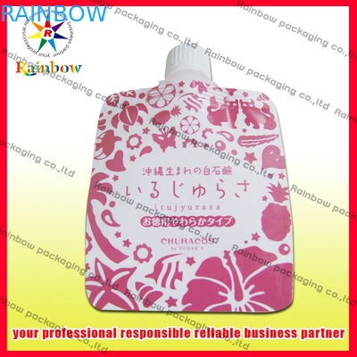 انهض احباط صنبور الحقيبة التعبئة والتغليف حرارة الختم للعصير، PET / AL / PE