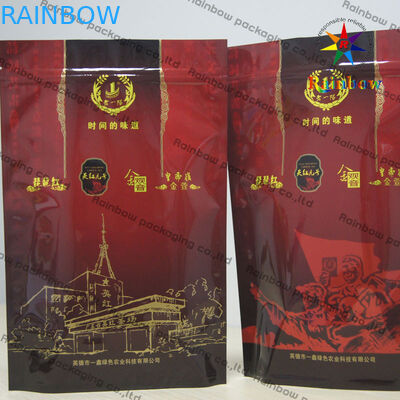 الألومنيوم الوقوف الحقيبة احباط كيس التغليف مع زيبلوك لعبة