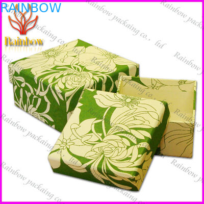 مجوهرات ورقة فاخر صناديق تغليف، تصميم مخصص صناديق من الورق المقوى