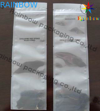 زيبلوك حقيبة الشجرة البيضاء ختم الجانب احباط الحقيبة مغلفة مع الشق المسيل للدموع