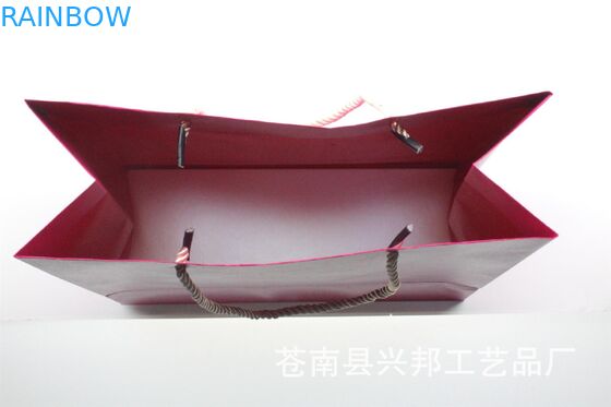 يتوهم اللون حسب الطلب ورقة أكياس ورق الكرافت مع طباعة الشعار